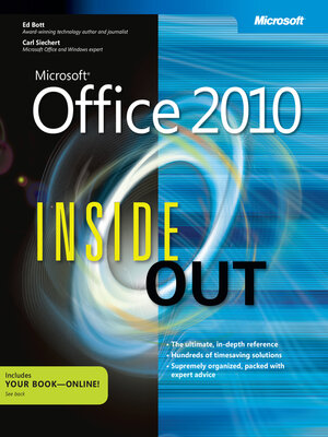 cover image of Microsoft Office 2010 Inside Out